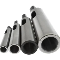 Morse Taper Sleeve Sets: Minimum Inside Taper Size: MT1; Maximum Inside Taper Size: MT4; Minimum Outside Morse Taper Size: MT2