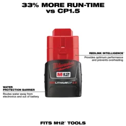 M12™ REDLITHIUM™ CP2.0 Battery