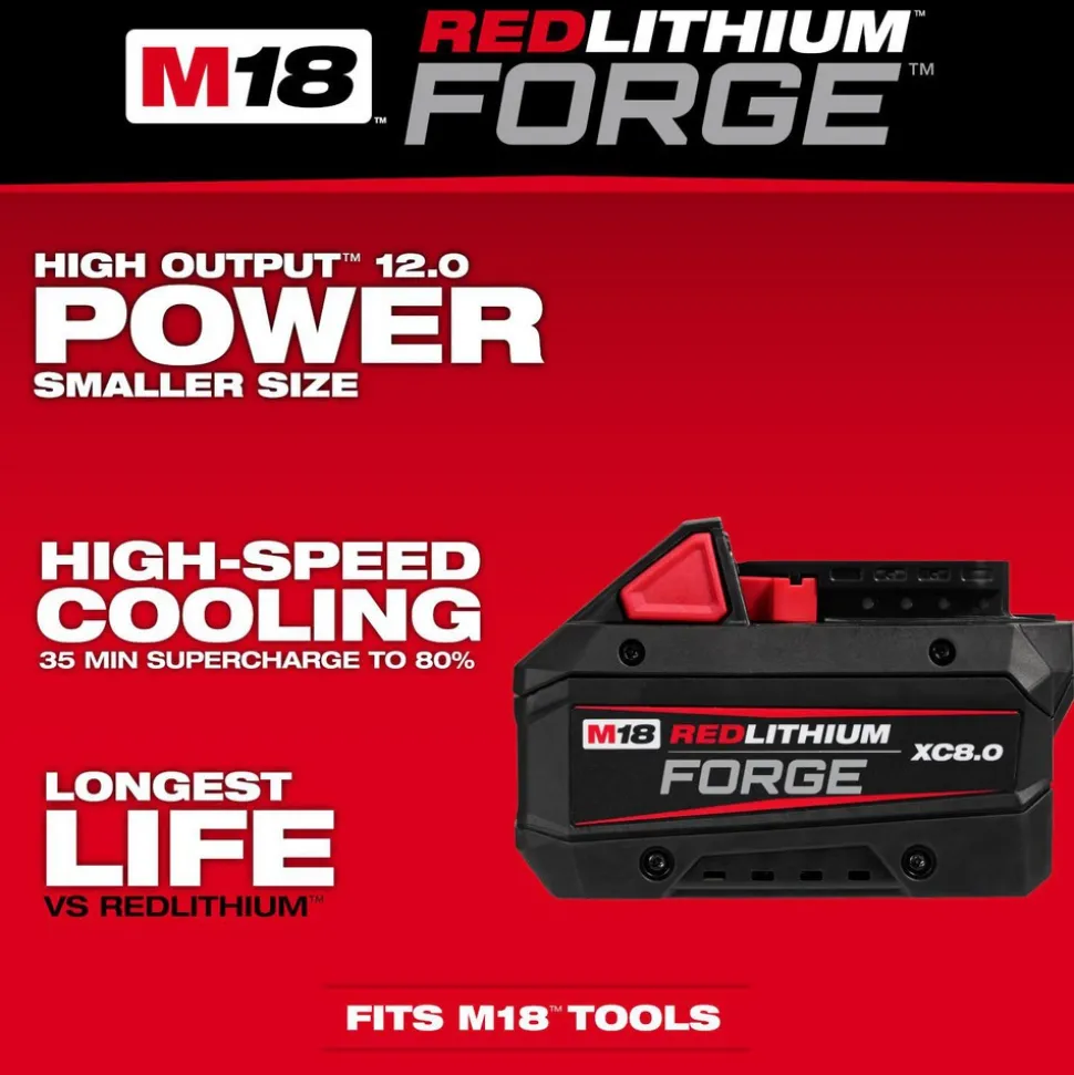 M18™ REDLITHIUM™ FORGE™ XC8.0 Battery Pack
