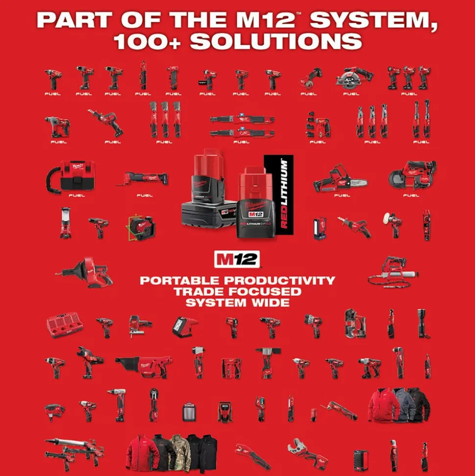 M12™ REDLITHIUM™ XC 4.0 Extended Capacity Battery Pack
