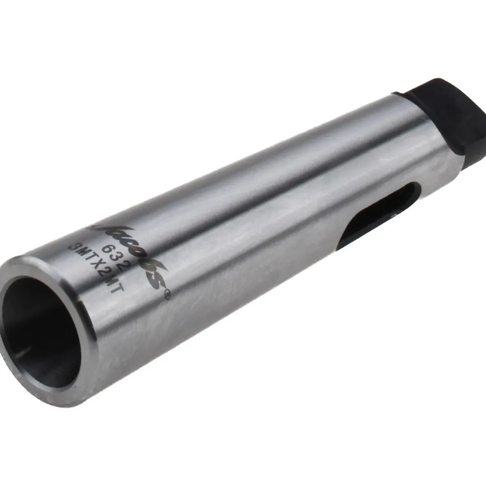 MT2 Inside Morse Taper, MT3 Outside Morse Taper, Standard Reducing Sleeve