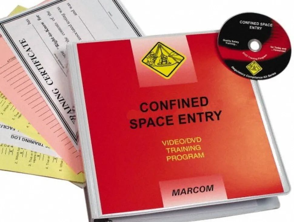 Multimedia Training Kit: Confined Space Entry, DVD, 19 min