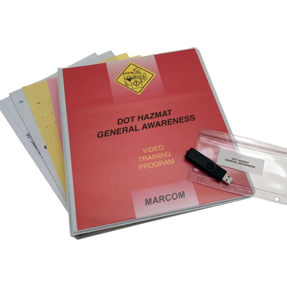 Multimedia Training Kit: DOT HAZMAT General Awareness, USB, 20 min