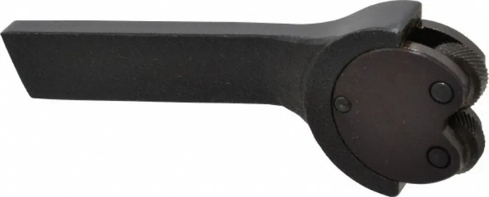 Neutral Cut, Diagonal, 5/16" Wide 3/4" High x 5" Long Rectangle Shank, Pivot-Head Bump Knurlers