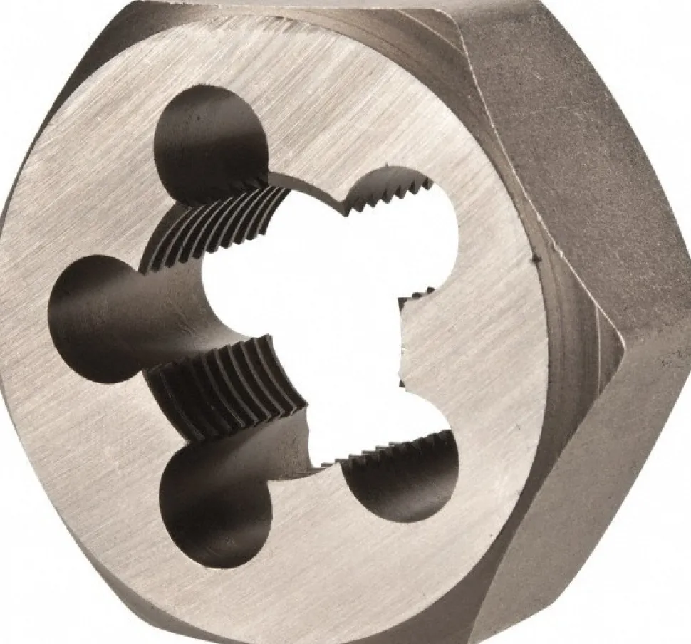 1/2-14 NPT x 1-5/8" OD Hex Pipe Die