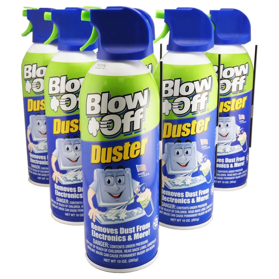 Office Machine Supplies: Canned Air Duster, Clear