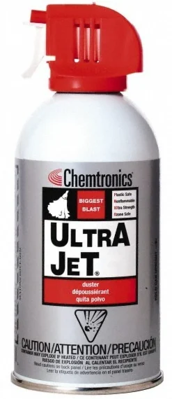 Office Machine Supplies: Compressed Air Duster, Clear