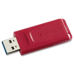 Office Machine Supplies: Flash Drive, Red