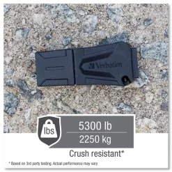 Office Machine Supplies: Flash Drive, Black
