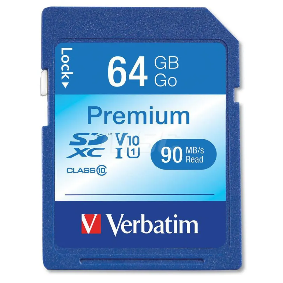 Office Machine Supplies: Memory Card, Blue