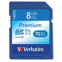 Office Machine Supplies: Memory Card, Blue