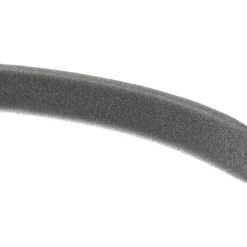 Open Cell Polyurethane Roll: 1/4" Thick, 1" Wide, Gray