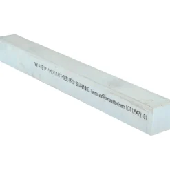 Oversized Key Stock: 1-1/4" High, 1-1/4" Wide, 12" Long, Steel, Zinc-Plated