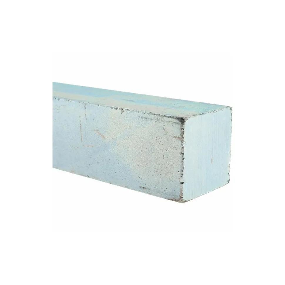 Oversized Key Stock: 12" Long, Steel, Zinc-Plated