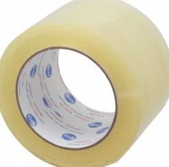 Packing Tape: 3" Wide, Clear, Acrylic Adhesive
