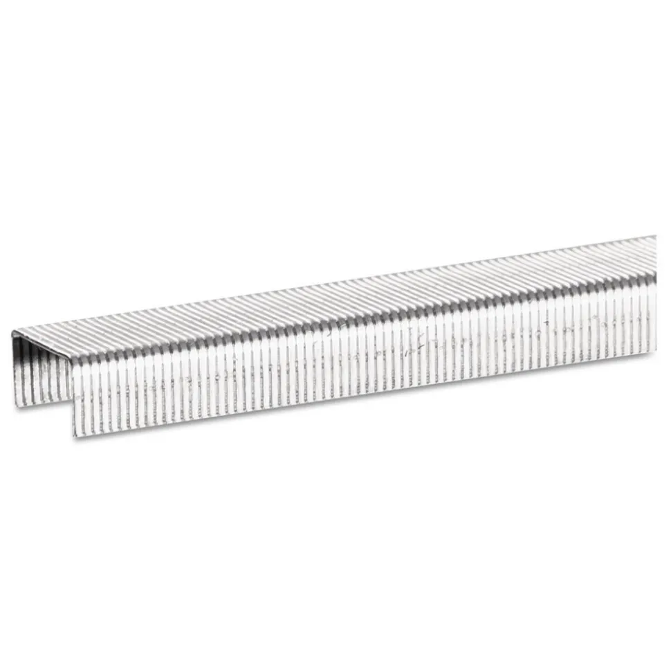 Pack of (5,000) Boxes 1/4" Leg Length, Galvanized/Low-Carbon Steel Standard Staples