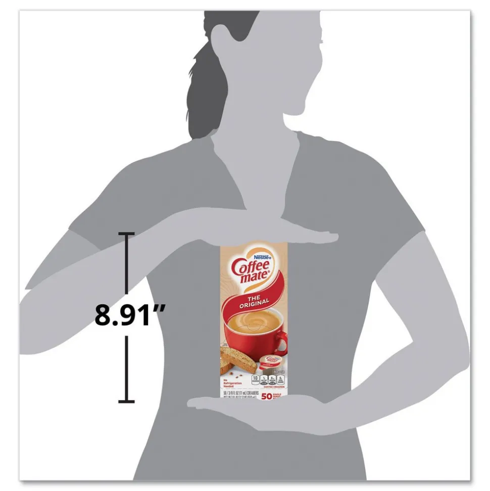 Pack of (4) 50 Cases Original Creamer, 0.375 oz.