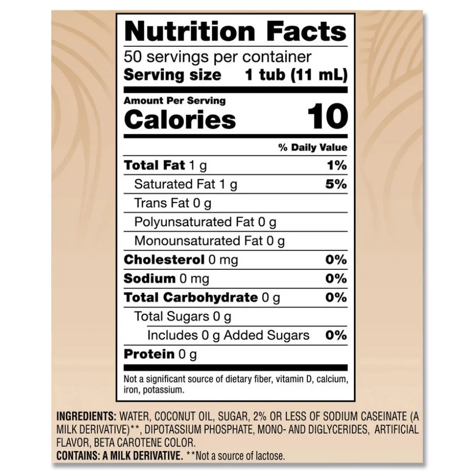 Pack of (4) 50 Cases Original Creamer, 0.375 oz.