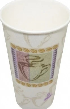 Pack of (50) Dixie Insulated Paper Hot Cups, 16 oz