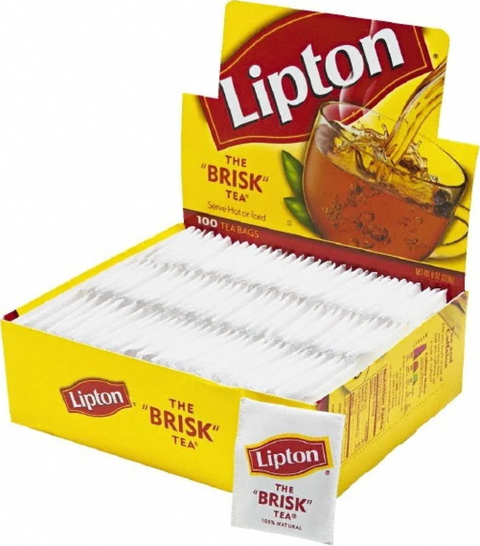 Pack of 100 Lipton Regular Tea Bags