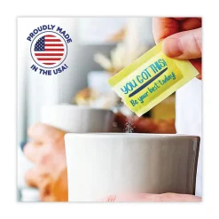 Pack of (400) 0.035 oz Packet Artificial Sweetener