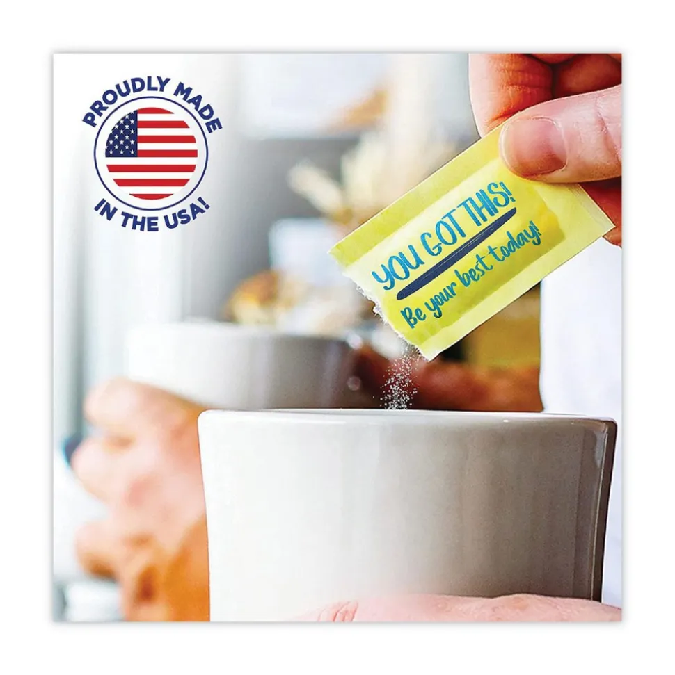 Pack of (400) 0.035 oz Packet Artificial Sweetener
