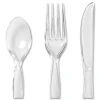 Pack of (180) 60 Piece Each of Forks, Knives & Spoons