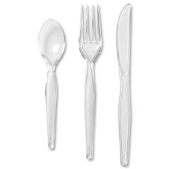 Pack of (180) 60 Piece Each of Forks, Knives & Spoons
