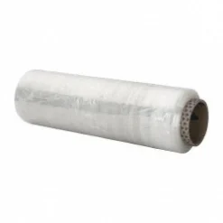 Pack of (4) 1500' Rolls, 15" x 1,500', 44 Gauge Clear Hand Held Stretch & Pallet Wrap for Use with Dispenser