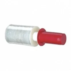 Pack of (4) 1' Rolls, 5" x 1,000' 90 Gauge Clear Hand Held Stretch & Pallet Wrap with Extended Core