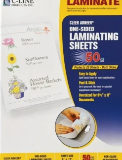 Pack of (50), Self-Laminating Sheets