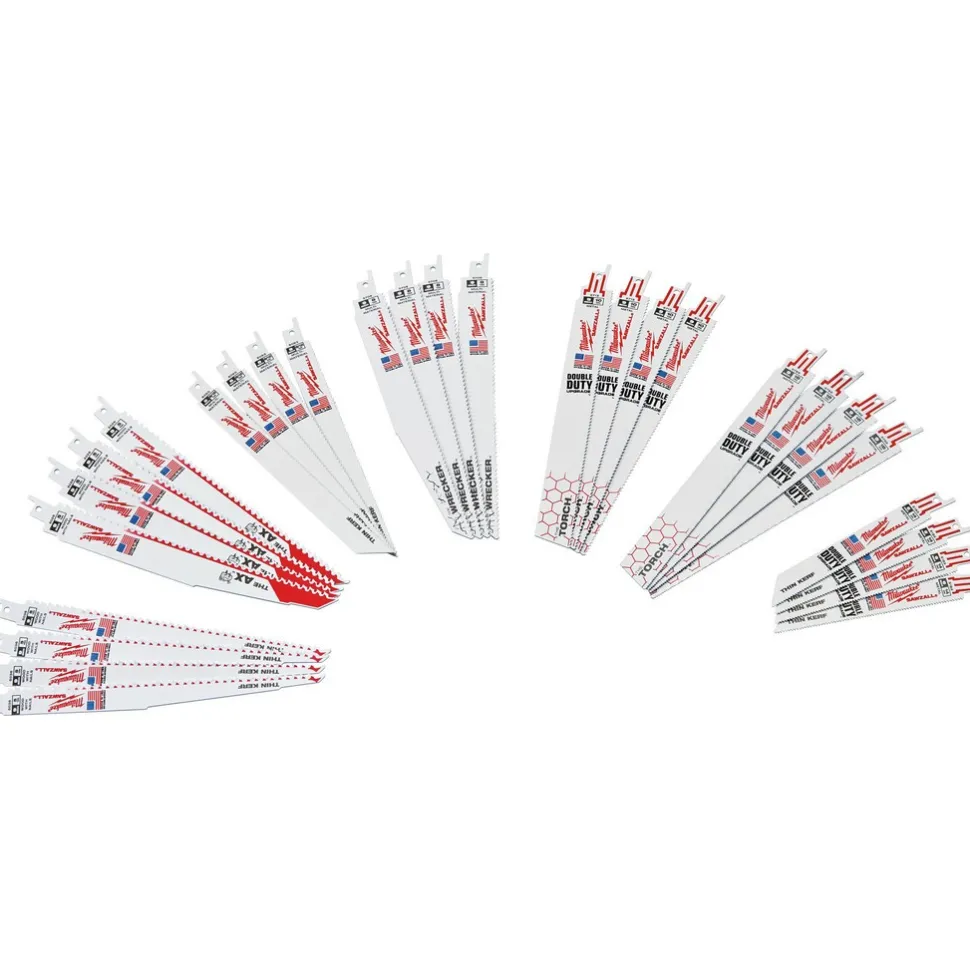 32 Pc. SAWZALL® Demo and THIN KERF™ Blade Set