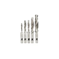 5 Pc. SHOCKWAVE™ Impact Duty Drill and Tap Bit Set. Metric