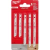 5 Pc. U-Shank Bi-Metal Jig Saw Blade Set
