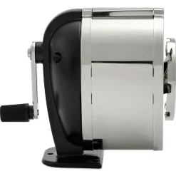 Pencil Sharpeners: Style: Table, Wall; Power Source: Manual; Shape: Round; Housing Material: Steel