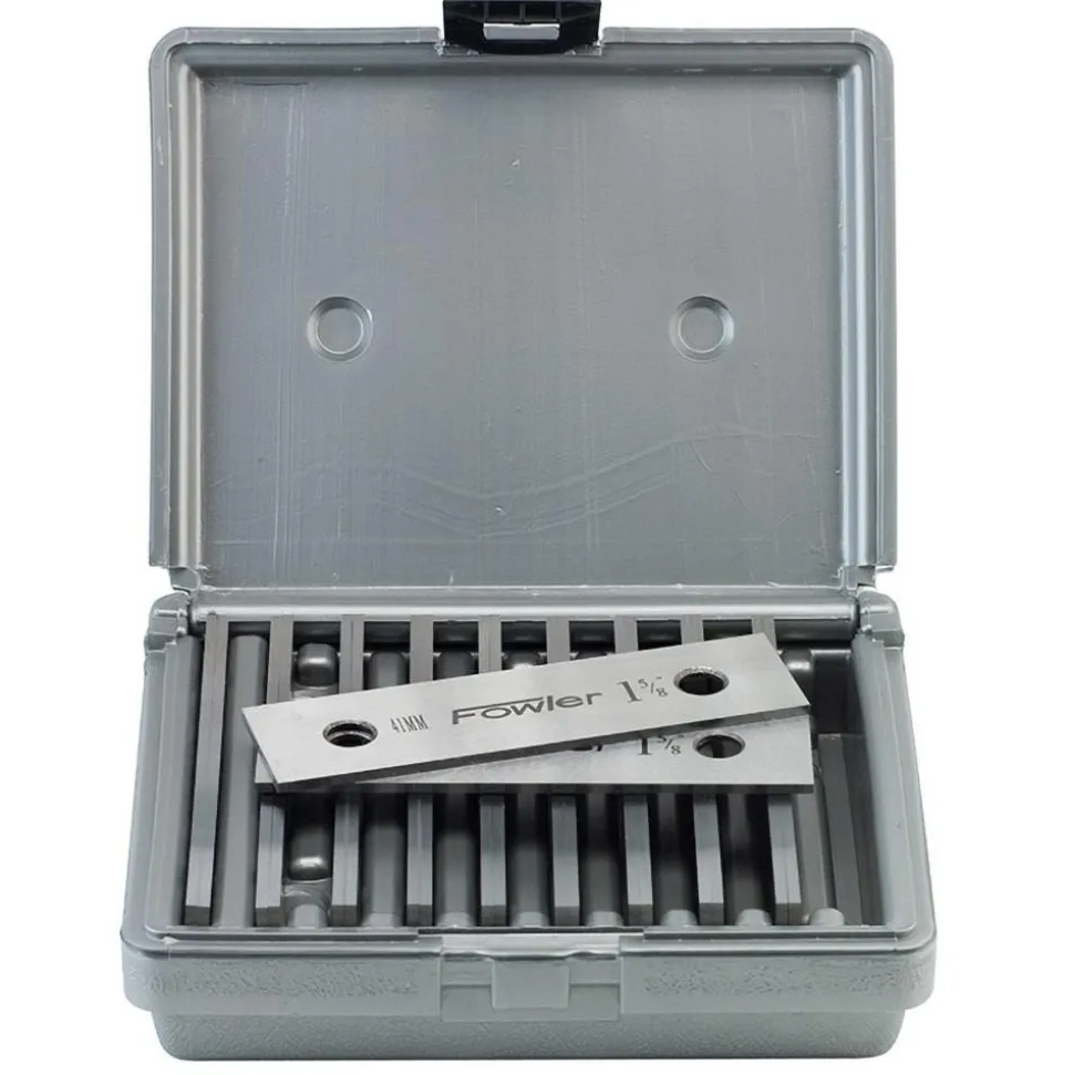 20 Piece, 6 Inch Long x 1/8 Inch Thick, Alloy Steel Thin Parallel Set
