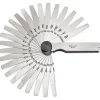 26 Piece, 0.0015 to 0.025" Thick, Tapered Feeler Gage Set