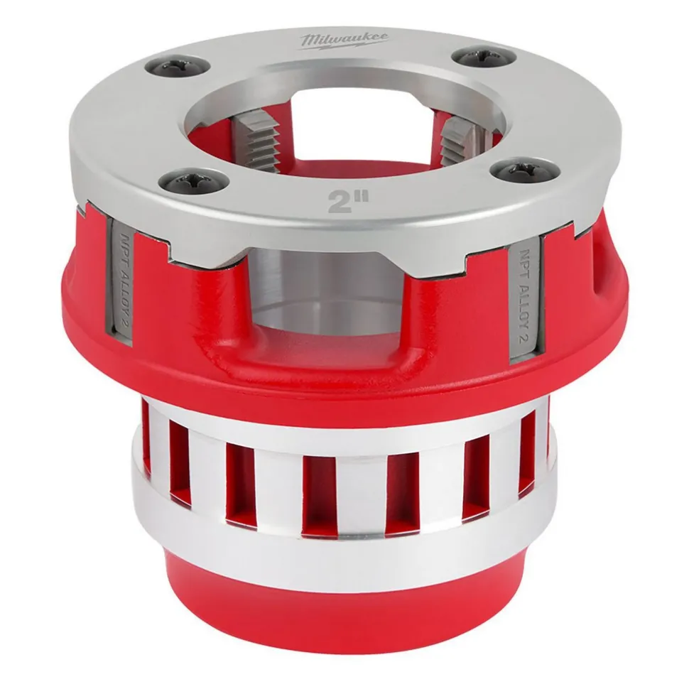Pipe Threader Die Heads: For Pipe Size: 2 in; Thread Type: NPT; Thread Direction: Left Hand, Right Hand; Material: Aluminum