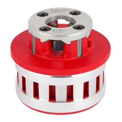 Pipe Threader Die Heads: For Pipe Size: 1/2 in; Thread Type: NPT; Thread Direction: Left Hand, Right Hand; Material: Aluminum