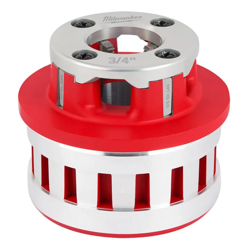 Pipe Threader Die Heads: For Pipe Size: 3/4 in; Thread Type: NPT; Thread Direction: Left Hand, Right Hand; Material: Aluminum