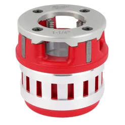 Pipe Threader Die Heads: For Pipe Size: 1-1/4 in; Thread Type: NPT; Thread Direction: Left Hand, Right Hand; Material: Aluminum