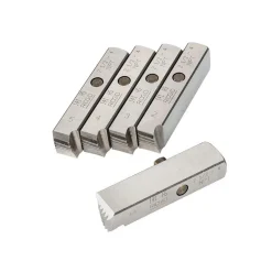 Pipe Threader Dies: Thread Size: 8; Thread Direction: Right Hand; Thread Standard: NPT; Material: High-Speed Steel
