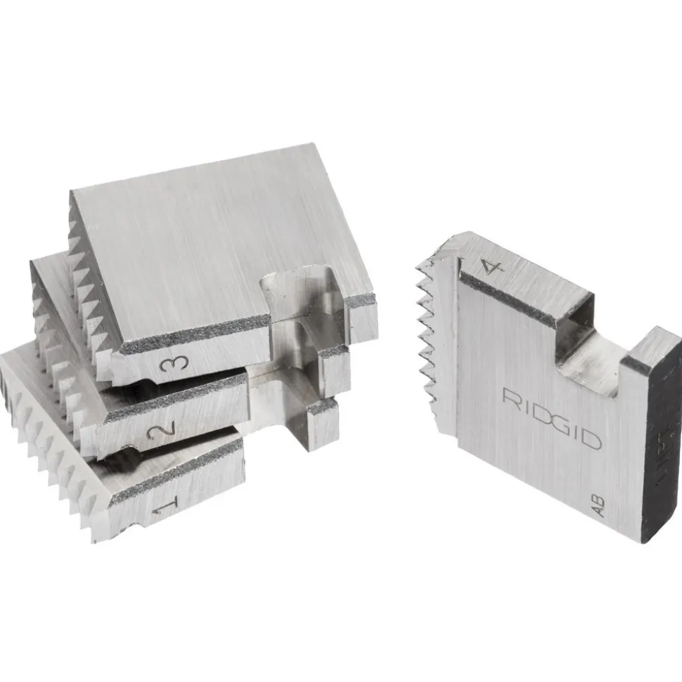 Pipe Threader Dies: Thread Size: 14; Thread Direction: Right Hand; Thread Standard: NPSM; Material: Alloy Steel
