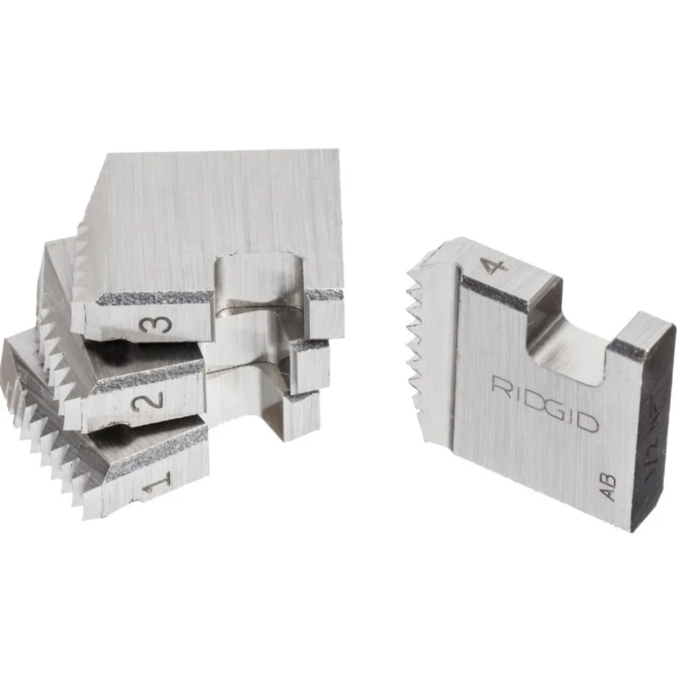 Pipe Threader Dies: Thread Size: 14; Thread Direction: Right Hand; Thread Standard: NPSM; Material: Alloy Steel