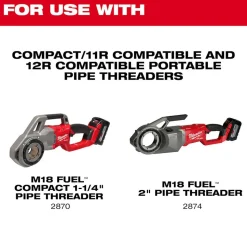 Pipe Threader Dies: Thread Size: 1 In; Thread Direction: Left Hand, Right Hand; Thread Standard: NPT; Material: High-Speed Steel
