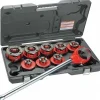Pipe Threader Dies: Thread Size: 1/2 - 2" in; Thread Direction: Left Hand; Thread Standard: NPSF; Material: Steel