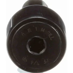 Plain Cam Follower: 0.75" Roller Dia, 0.5" Roller Width, 0.375" Stud Dia, 7/8" Stud Length