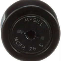 Plain Cam Follower: 0.5" Roller Dia, 0.375" Roller Width, 0.19" Stud Dia, 5/8" Stud Length