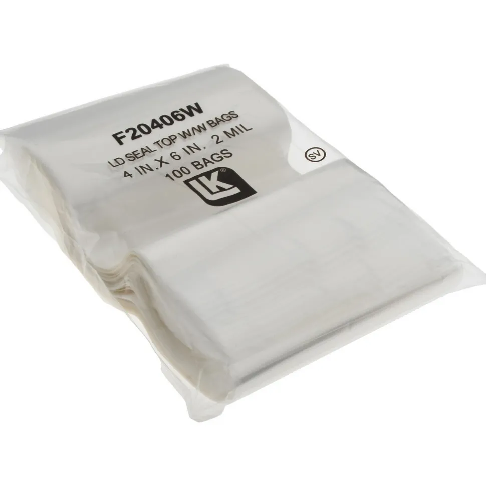 Plastic Bags: Polybags Type: Bag; Width (Inch): 4; Height (Inch): 6