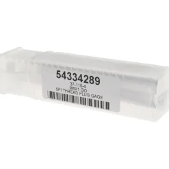 Plug Thread Gage: M6x1 Thread, 6H Class, Single End, Go